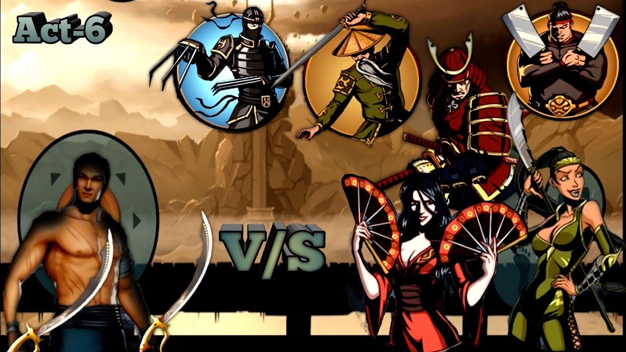 Shadow fight 2 S E: Act-6: i opened the gates of Shadows 👍😁🥳