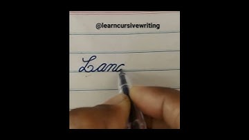 how to write in cursive #shorts #ytshorts#like#share #subscribe#support#landscape#youtube#cursive