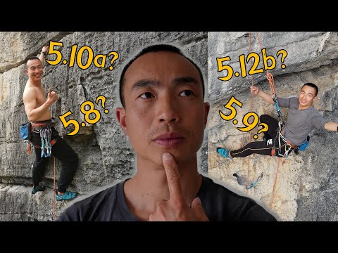 Sport Rock Climbing Grades in Yangshuo Explained in 5 minutes