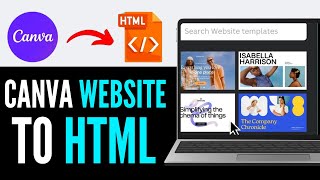 How To Convert Canva Website To HTML (QUICK GUIDE)