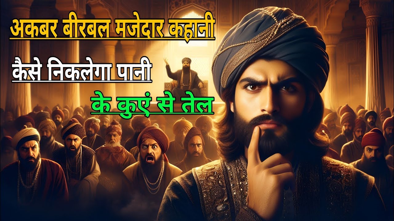 कैसे निकलेगा पानी के कुएं से तेल अकबर बीरबल की मजेदार कहानी | akbar birbal majedaar viral stories | 