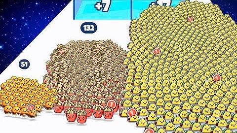 Satisfying Mobile Game Food Run Top Gameplay Walkthrough All Levels Big Update Freeplay