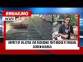 Impact of Gulistan live regarding foot bridge at MUGHAL GARDEN Achabal