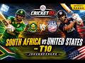 🎮 Cricket 07 Gameplay – United States vs South Africa (T10) | Johannesburg Stadium