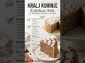 Esterhazi torta sa čokoladnom kremom i orasima👇RECEPT U OPISU👇