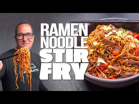 Ramen With Beef Strips