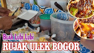 Rujak Ulek Bogor | Campuran Buah Lubi Lubi