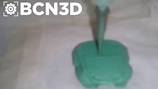 BCN3D+ - Paste Extruder printing mashed potatoes