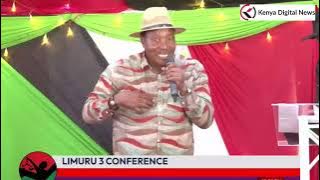 'Mimi nishaatoka UDA, 2027 Lazima Mt Kenya tuwe na Presidential candidate!' Waititu during Limuru 3