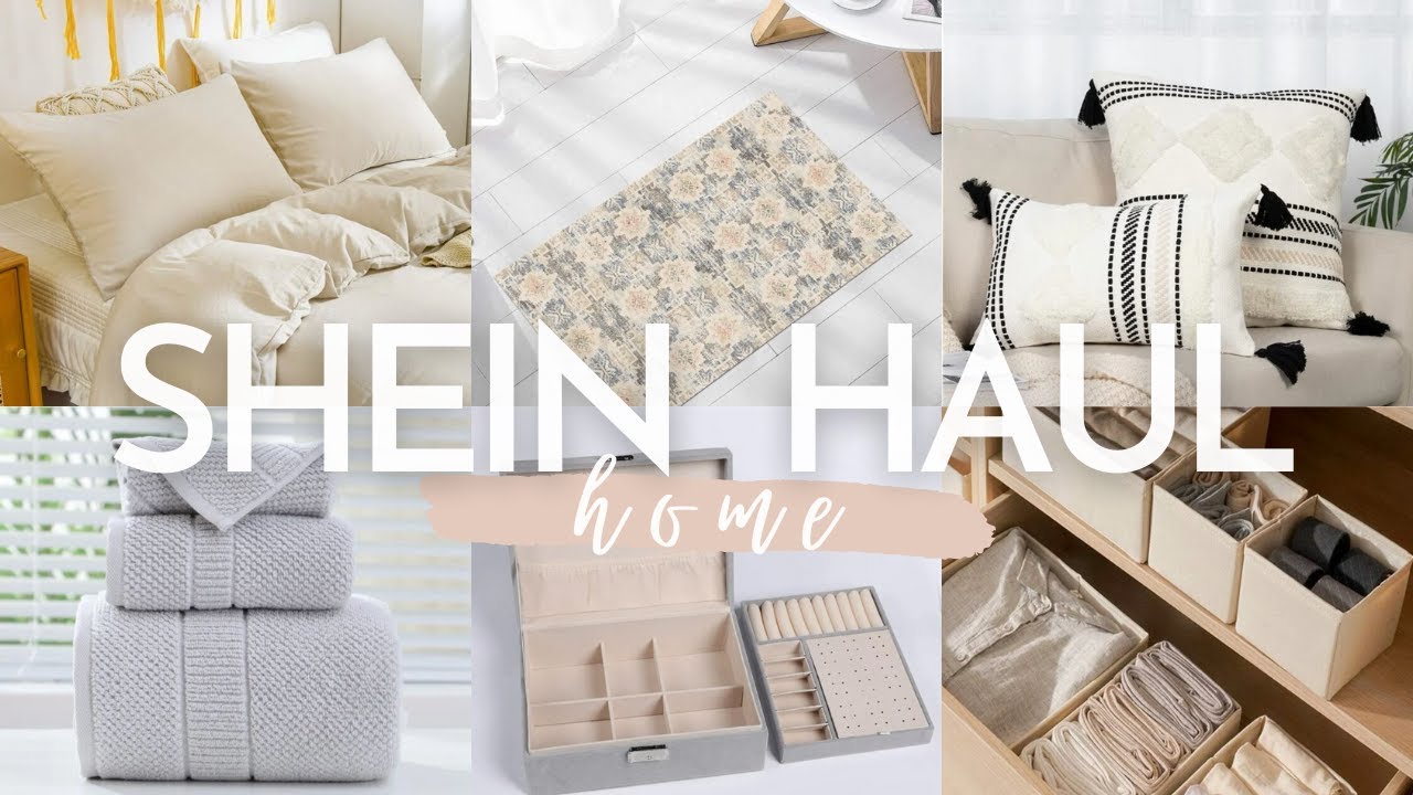 SHEIN HAUL HOGAR | Ropa de alfombra, accesorios de baño y cocina, organizadores... -