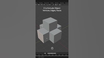 Trimatis Tech Fusion- Blender Beginner Tutorial - How to Extrude and How to Bevel