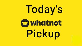 A what not pickup +