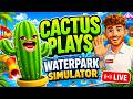 I opened the WORST Waterpark ever 🌊 Waterpark Simulator LIVE 🌵