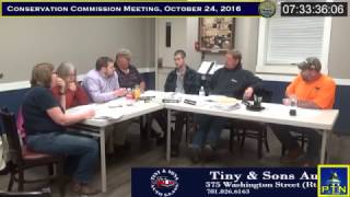 Pembroke Conservation Commission      October 24, 2016