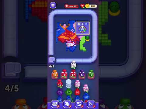 Color Blast: Block Shooter - Level 1221