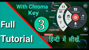 { part 3 } kinemaster full tutorial 2017 {Hindi}