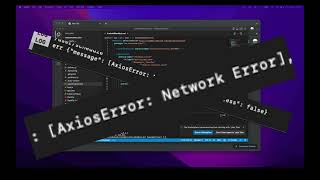 How to Solve Network Error issuue in Axios || React Native