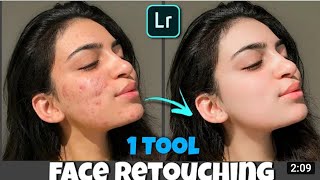 Photo shop on Lightroom | Face retouching | How to get smooth skin | 2021 | screenshot 3