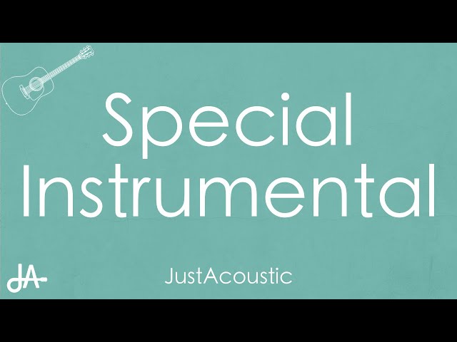 Special - SZA (Acoustic Instrumental) class=