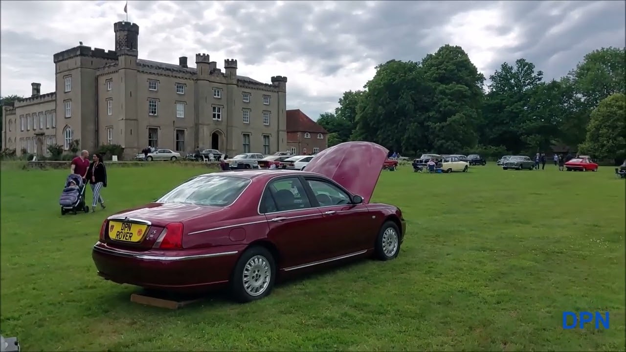 our rover 75 1.8 connoisseur SE 2001. at The South East Rover Rally 2022 Chiddingstone Castle