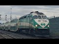 Out of service EQ Move with a crazy hornshow #gotransit