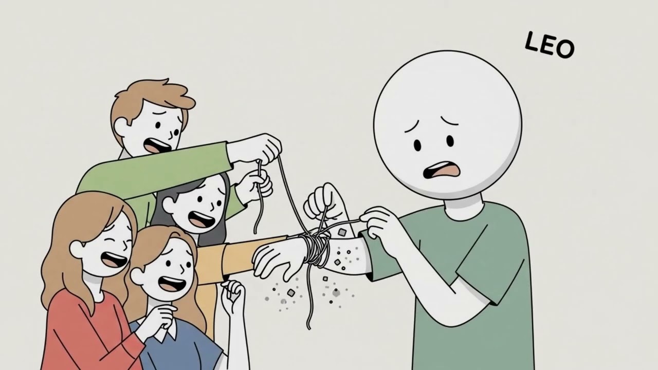 He Could See The Threads That Connect Everyone, Except Him