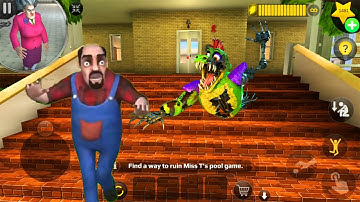 Playing Against Multi Army Mini Francis Clones in Scary Stranger 3D Update Game (Android,iOS)
