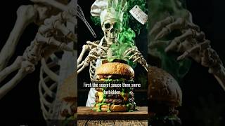 Skeleton Chef’s Monster Burger Disaster 🍔💀 | Horror Kitchen Gone Crazy 👻🔥 #shorts #viral #usa