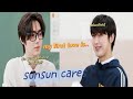 sunoo & sunghoon teases each other but cares for each others feelings( sunsun whipped )