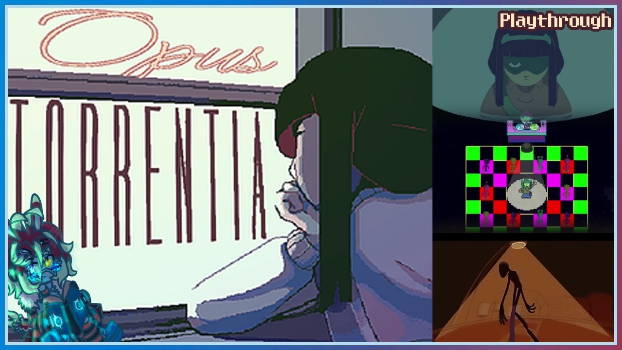 [Surreal RPG about learning, growing, and finishing a story book.] Opus Torrentia (No Commentary)