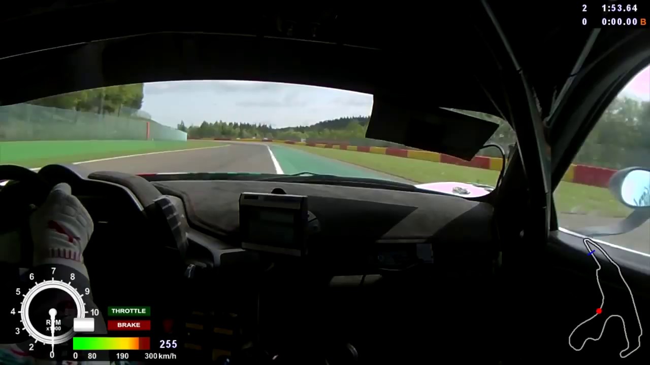Ferrari 458 Gt3 Onboard Of Spa Francorchamps