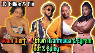 Eyram, Baby mama of Aaron Adatsi(YOLO star)dupes TIKTOK star Asantewaa 3.3 billion(old ghc)allegedly