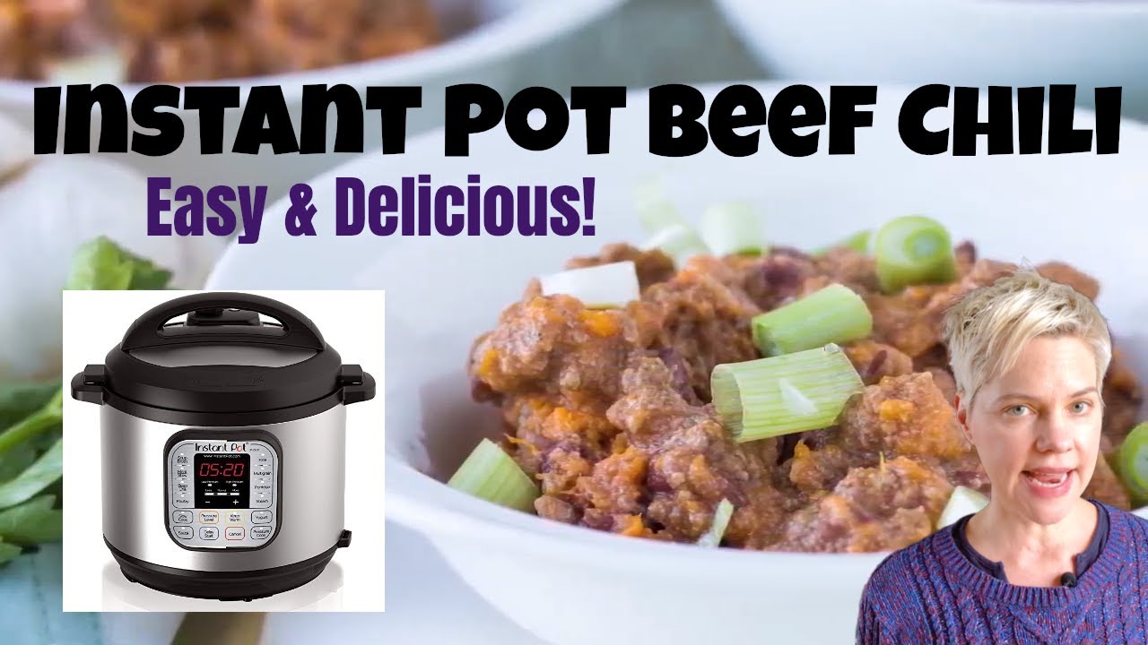 Instant Pot Chili (Easy & Gluten-Free) - YouTube