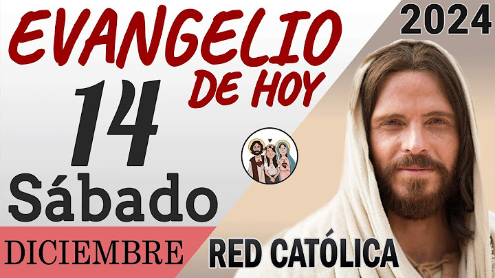 Evangelio de Hoy Sabado 14 de Diciembre de 2024 | REFLEXIÓN | Red Catolica