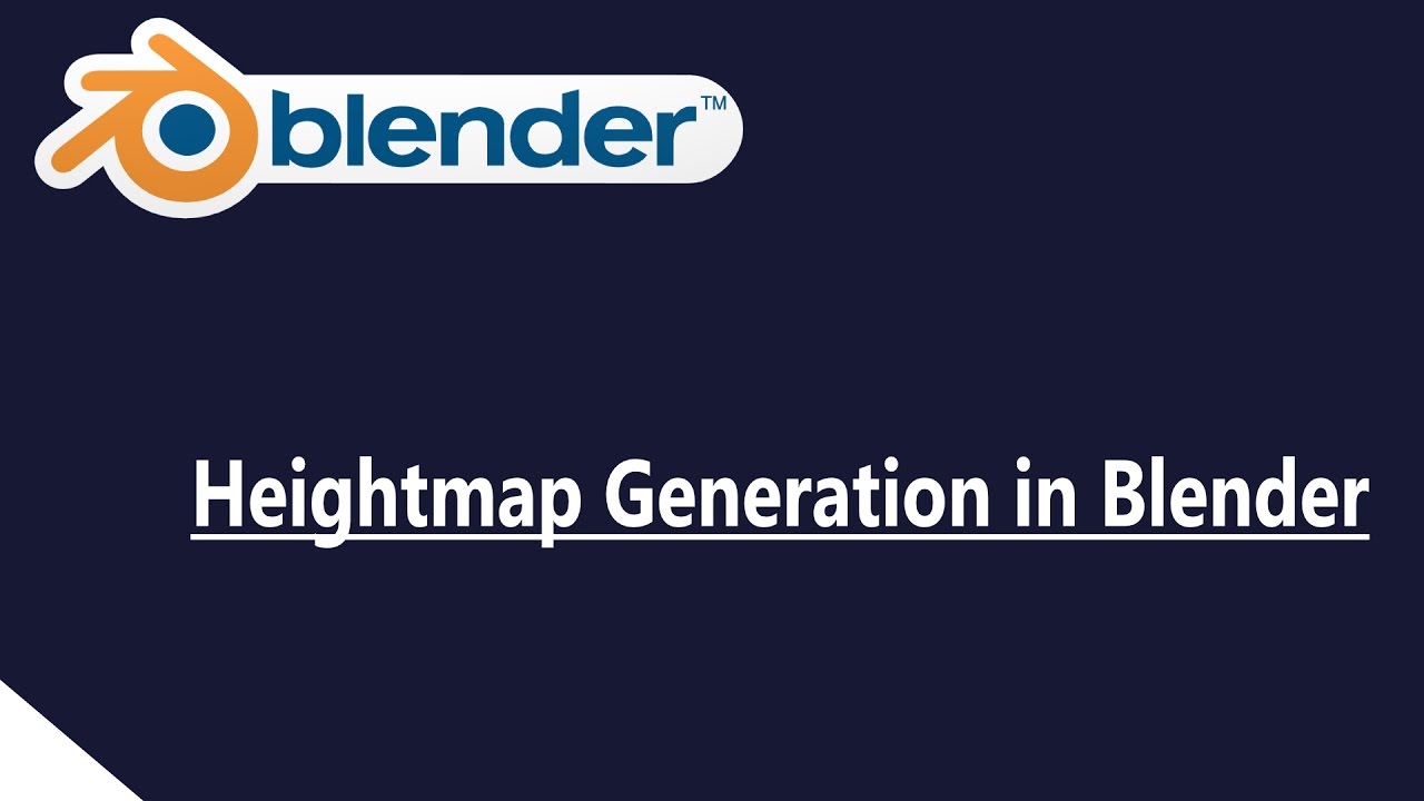 Blender Tutorial: Heightmap from ANT Landscape - YouTube