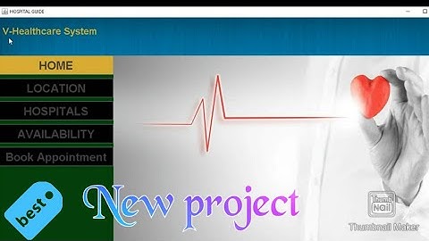 Java GUI ||java hospital management system project for book appointment video ||lern java