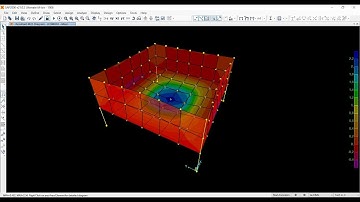 Sap2000 Phần 10 Bể chứa chất lỏng - Bài 03 Hồ nước mái | A Bờ Cờ