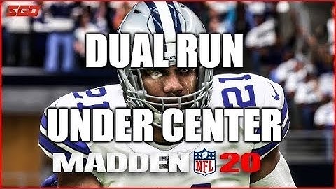 Madden 20 Glitches Cheats and Tips - Dual Run Play - Under Center
