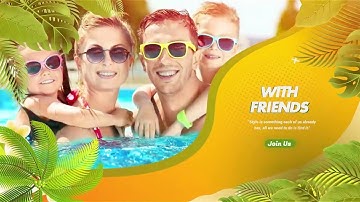 Happy Summer Vibes for After Effects 2023