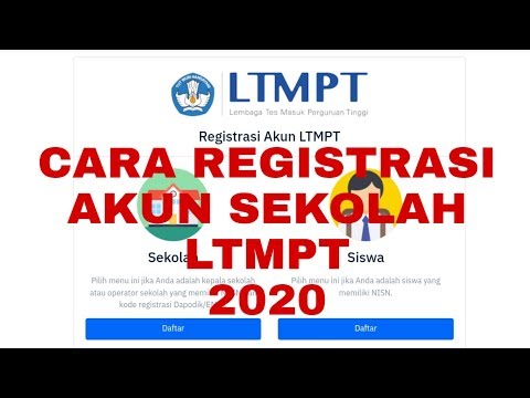 CARA DAFTAR AKUN LTMPT UNTUK SEKOLAH