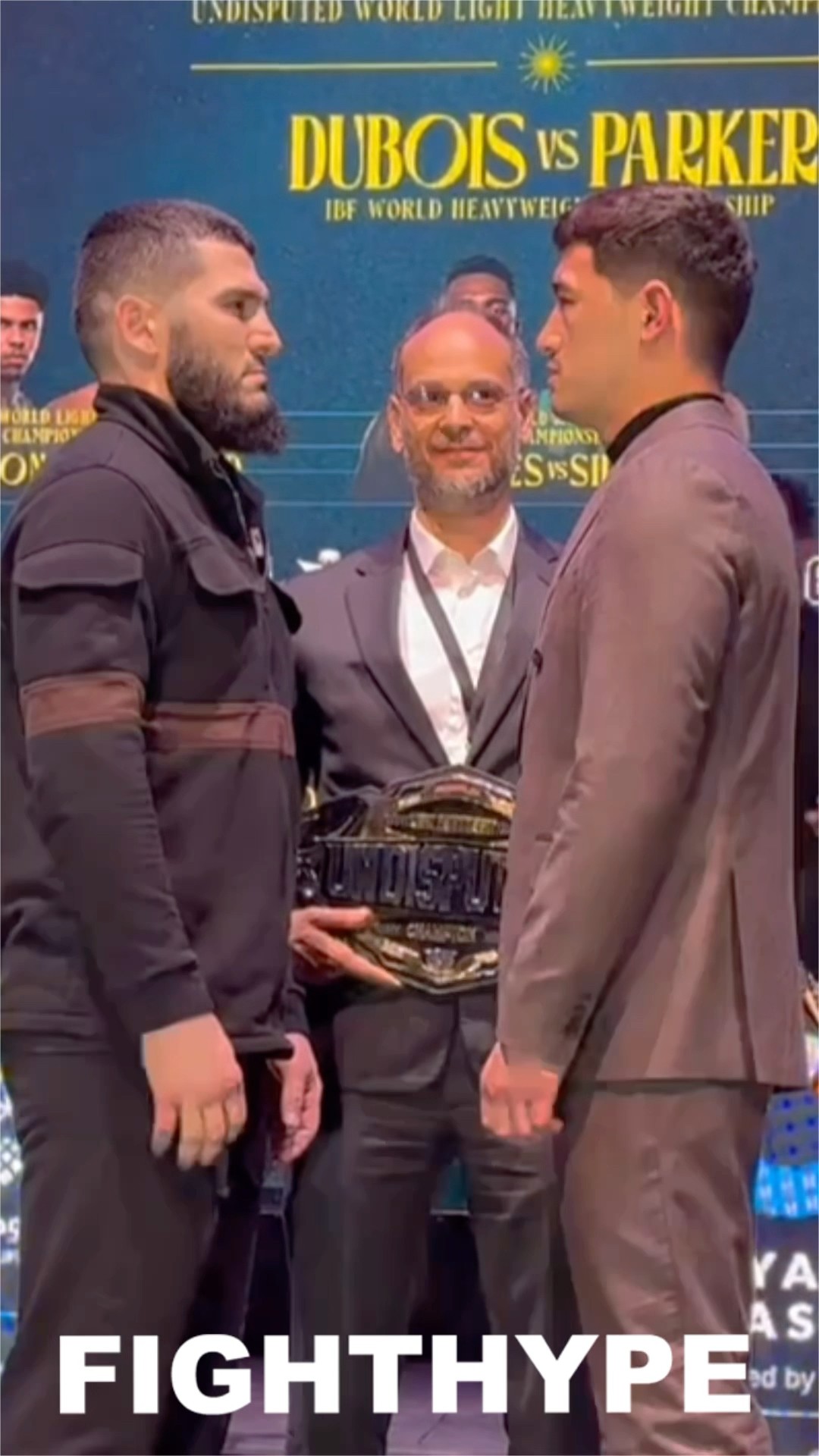 Artur Beterbiev \u0026 Dmitry Bivol INTIMIDATING FACE OFF for rematch