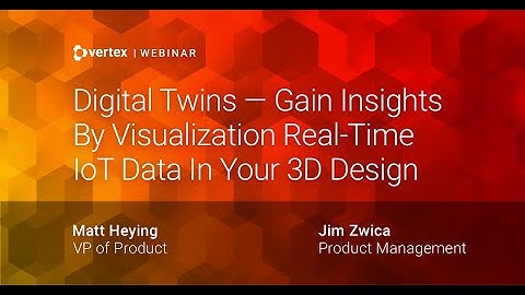 Digital Twins: Connected IoT & Analytics