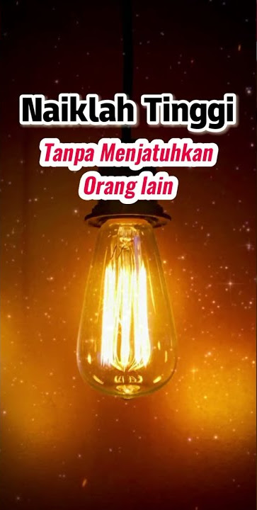 Jadilah Terang Tanpa Memadamkan Cahaya Orang Lain | #shorts