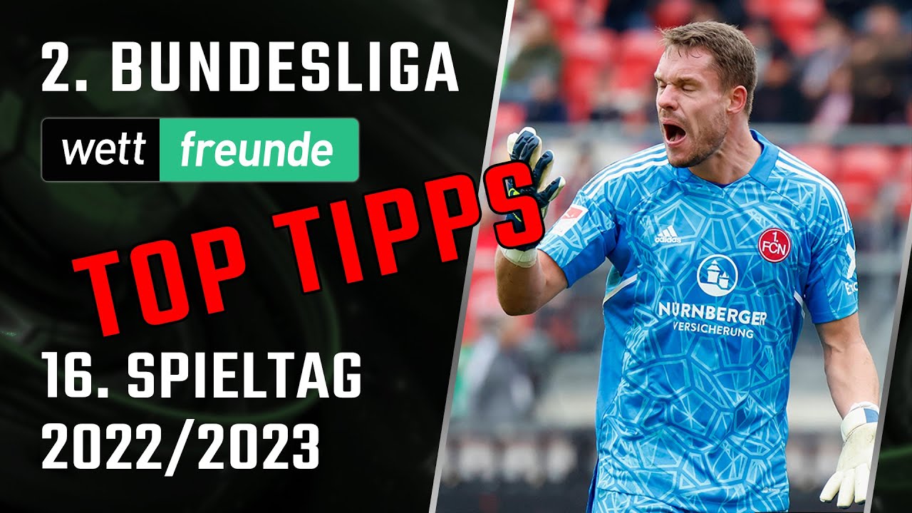 2. Liga Prognose - 16. Spieltag 2022/23 👉 Top Tipps & Vorschau - YouTube