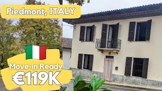FANTASTIC Italian HOME! House for SALE in ITALY in beautiful Village in the North of ITALY