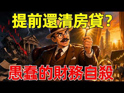 提前還房貸是財務自殺！揭秘富人的「負債資產化」禁術，教你用銀行的錢合法做空通脹
