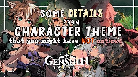 Some Details from Genshin Impact