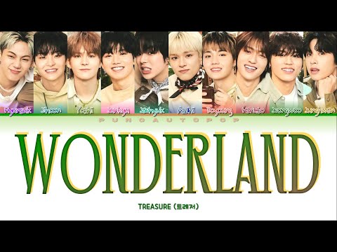 Treasure - Wonderland Color Coded Lyrics (Eng/Han/Rom)