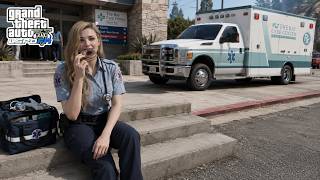 Gta 5 Lspdfr Let's Play As Paleto Bay CARE Female Paramedic First Responder - Pulse EMS Mods