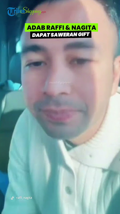 After receiving a lion gift from fans on TikTok, Raffi Ahmad and Nagita Slavina's manners are in ...